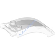 Деталь Лего Лобовое Стекло 6 х 2 х 2 С Ручкой Цвет Прозрачный