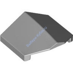 Деталь Лего Кубик Скос Двойной 33 2 x 2 Цвет Светло-Серый