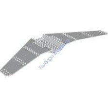 Деталь Лего Накладка На Крыло 56 x 16 x 2 С Изгибом 12 x 8 x 2 Цвет Белый