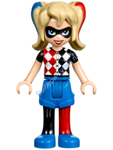 Минифигурка Лего Супер Хиро-  Harley Quinn - Blue Shorts (41231)