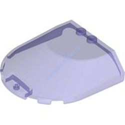 Деталь Лего Лобовое Стекло 6 х 6 х 1 Цвет Прозрачно-Фиолетовый