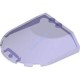 Деталь Лего Лобовое Стекло 6 х 6 х 1 Цвет Прозрачно-Фиолетовый