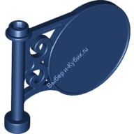 Деталь Лего Дорожный Знак Цвет Темно-Синий