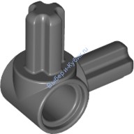 Деталь Лего Техник Коннектор Хаб Пин - Две Перпендикулярные Оси Цвет Темно-Серый