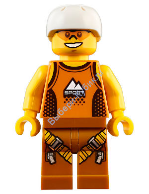 Минифигурка Лего Сити Скалолаз cty0917