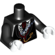 Деталь Лего Торс С Рисунком Цвет Черный