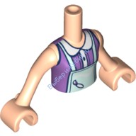 Деталь Лего Торс Мини Долл Френдс С Рисунком Цвет Светло-Телесный