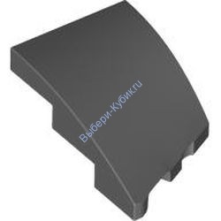 Деталь Лего Клин 3 х 2 Левая Без Штырьков Цвет Темно-Серый