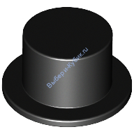 Деталь Лего Шляпа Цвет Черный