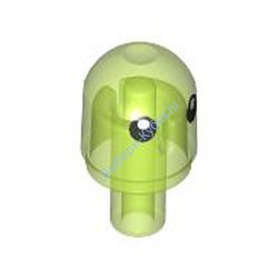 Деталь Лего Крышка Фонарика С Рисунком С Внутренним Стержнем / Глаз Бионикл Barraki Цвет Прозрачно-Ярко-Зеленый