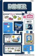 Наклейки К Набору Лего 41728 - (10101073/6416428)