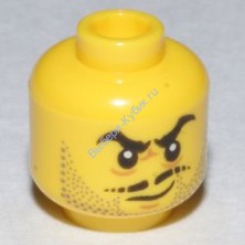 Деталь Лего Голова Минифигурки Цвет Желтый