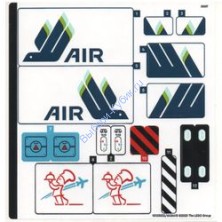 Наклейки К Набору Лего 60367