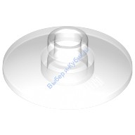 Деталь Лего Тарелка 2 х 2 Перевернутая Цвет Прозрачный