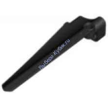 Деталь Лего Техник Панель Изогнутая #41 Сторона B Цвет Черный