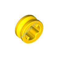 Деталь Лего Техник Буш 1/2 Гладкий Цвет Желтый