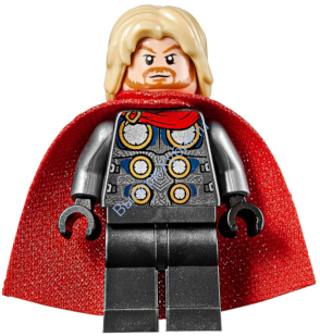 Минифигурка Лего Супер Хироус Марвел Супер Герои Мстители Тор