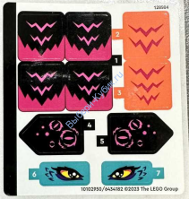 Наклейки К Набору Лего 71457 - (10102950/6434182)