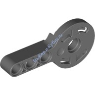 Деталь Лего Техник Поворотный Диск С Отверстием Под Пин И 3L Бимом Цвет Темно-Серый