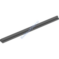 Деталь Лего Рельсовый Путь Одиночный Прямой Цвет Темно-Серый