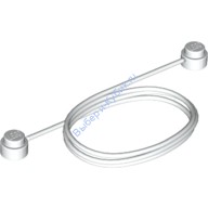 Деталь Лего Нить С Штырьками На Концах 41L (31см) Цвет Белый