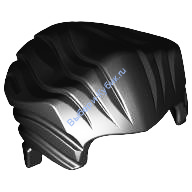 Деталь Лего Парик Минифигурки Лего Цвет Черный