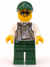 Минифигурка Лего Сити Охранник