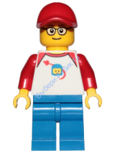 Минифигурка Лего Сити Житель