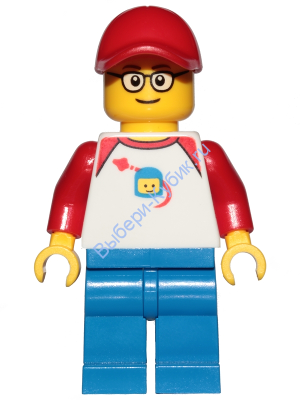 Минифигурка Лего Сити Житель