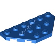 Деталь Лего Пластина Клин 3 х 6 Обрезанные Углы Цвет Синий