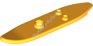 Деталь Лего Доска Для Серфинга Длинная Цвет Ярко-Светло-Оранжевый