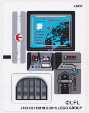 Наклейки К Набору Лего 75094 - Международная версия - (21331/6115819)