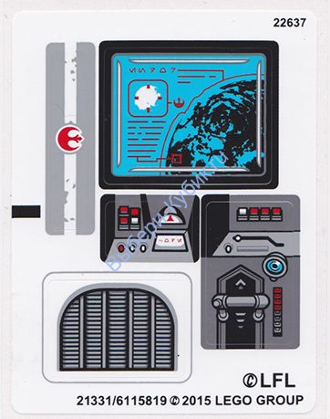 Наклейки К Набору Лего 75094 - Международная версия - (21331/6115819)