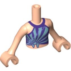 Деталь Лего Торс Мини Долл Френдс С Рисунком Цвет Светло-Телесный