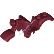 Деталь Лего Винтажный Корпус Мотоцикла Цвет Темно-Красный