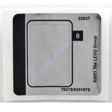 Наклейки К Набору Лего 10291 Лист 3, Зеркальный - (79279/6351875)