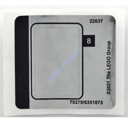 Наклейки К Набору Лего 10291 Лист 3, Зеркальный - (79279/6351875)