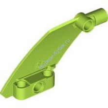 Деталь Лего Техник Панель Изогнутая #61 5 x 7 Левая Цвет Лайм