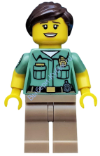 Минифигурка Лего  Коллекционные - Контроль за животными, серия 15 (только минифигурка без подставки и аксессуаров)  col235