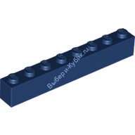Деталь Лего Кубик 1 х 8 Цвет Темно-Синий