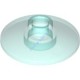 Деталь Лего Тарелка 2 х 2 Перевернутая Цвет Прозрачно-Голубой