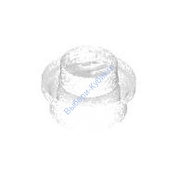 Деталь Лего Пластина Круглая 1 х 1 Цвет Прозрачный Сатин