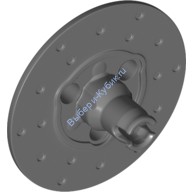Деталь Лего Техник Ступица Рулевого Колеса С 3 Пин Отверстиями Цвет Темно-Серый