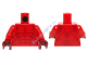 Деталь Лего Торс Цвет Красный