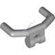 Деталь Лего Руль Велосипеда / Мотоцикла С Угловыми Ручками Цвет Светло-Серый