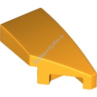 Деталь Лего Клин 2 х 1 С Обрезанным Креплением Правый Цвет Ярко-Светло-Оранжевый