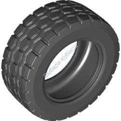 Деталь Лего Шина 68.7 x 27 Цвет Черный