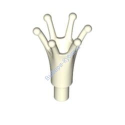 Деталь Лего Корона Цвет Светящийся В Темноте Белый