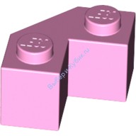 Деталь Лего Кубик Модифицированный Угловой 2 х 2 Цвет Ярко-Розовый
