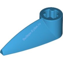 Деталь Лего Техник Бионикл Зуб 1 х 3 С Отверстием Под Ось Цвет Темно-Лазурный